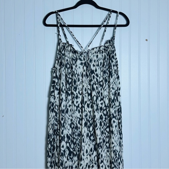 Anthropologie Flowy Strappy Midi Dress NWT Size M Casual Open Back Bohemian - Picture 6 of 14